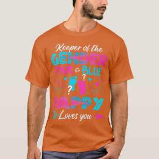 T-shirt Bébé Genre Révéler Douche Rose Ou Bleu Aimants Pap