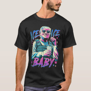 T-shirt Bébé Glace Glace Profitez D'Un Verre De Déportatio