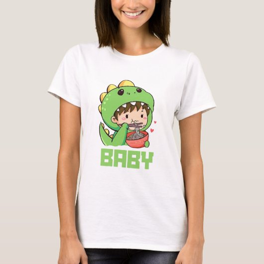 T-shirt bébé godzilla (Devant)