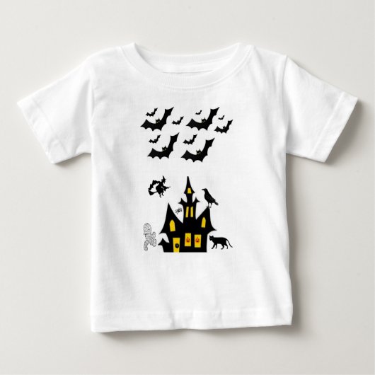 T-shirt bébé Halloween (Devant)