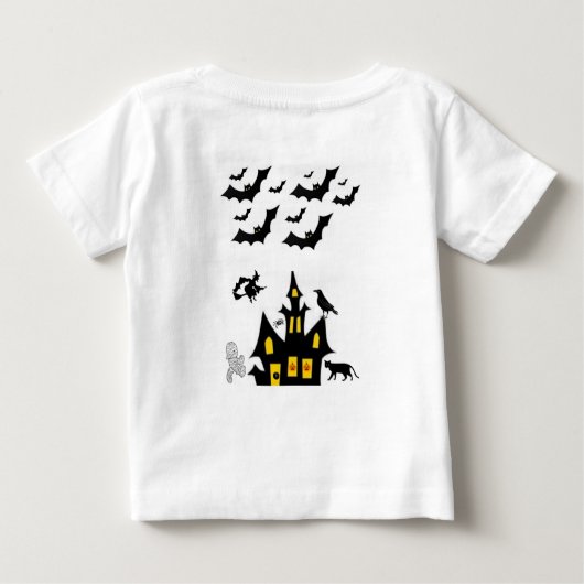 T-shirt bébé Halloween (Dos)