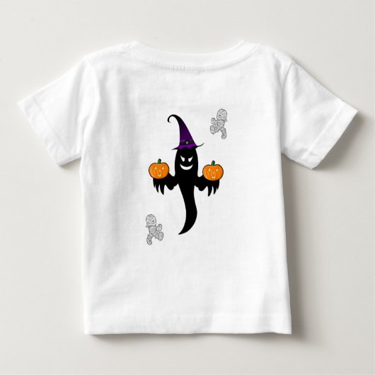 T-shirt bébé Halloween (Dos)