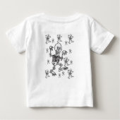 T-shirt bébé Halloween (Dos)