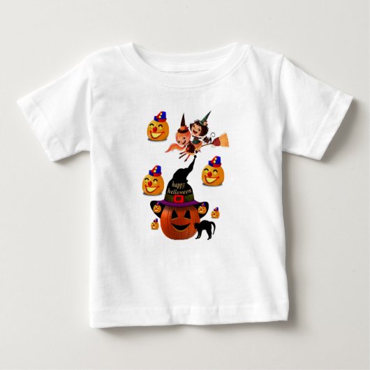 T-shirt bébé Halloween (Devant)