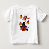 T-shirt bébé Halloween (Dos)