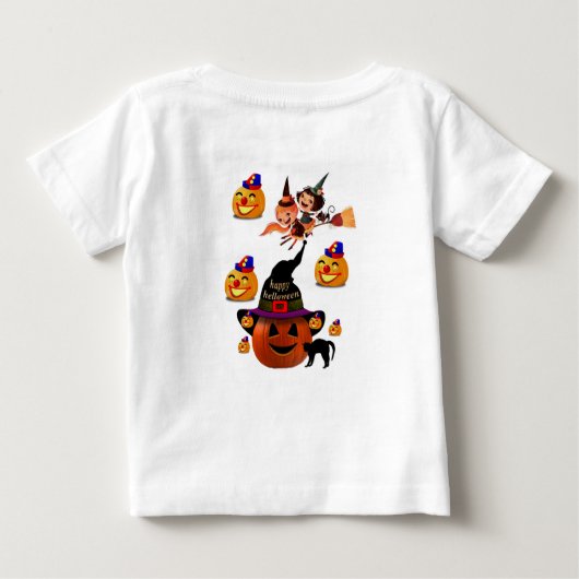 T-shirt bébé Halloween (Dos)