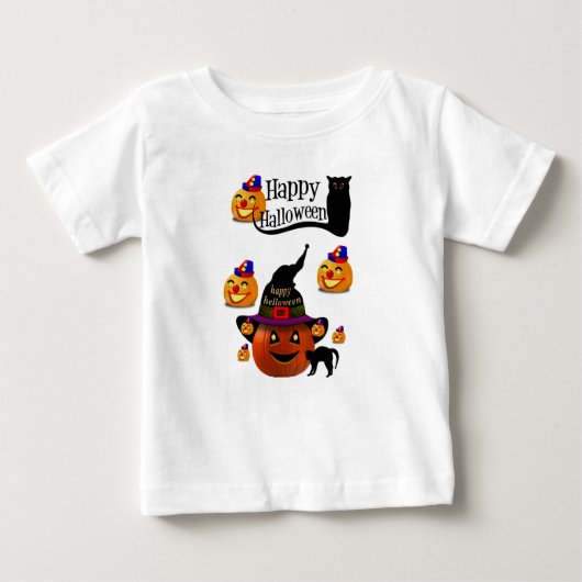 T-shirt bébé Halloween (Devant)