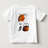 T-shirt bébé Halloween (Dos)
