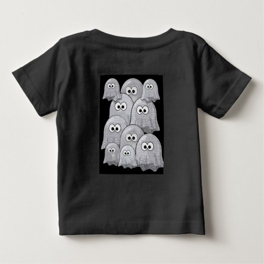 T-shirt bébé Halloween (Dos)