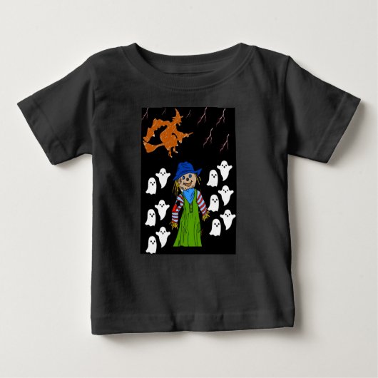 T-shirt bébé Halloween (Devant)
