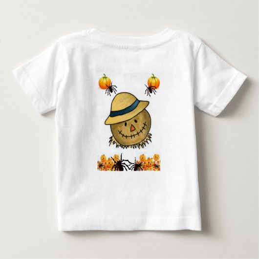 T-shirt bébé Halloween (Dos)
