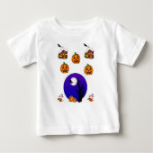 T-shirt bébé Halloween (Devant)