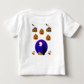 T-shirt bébé Halloween (Dos)