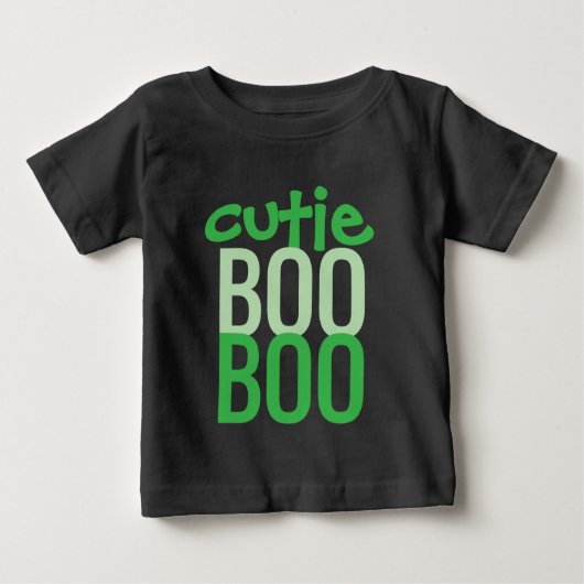 T-shirt bébé : HALLOWEEN Cutie Boo #1 (Devant)