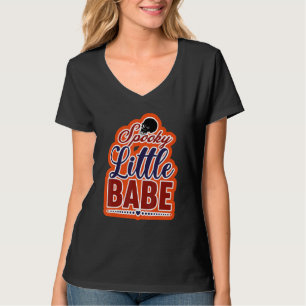 T-shirt Bébé Halloween un peu effrayant