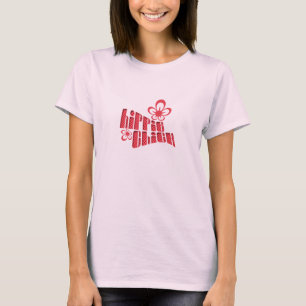 T-shirt Bébé hippie de poussin - poupée