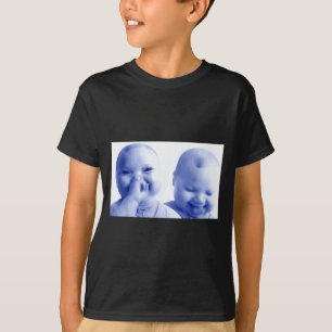 T-shirt Bébé IA drôle Mème viral de la génération Z qui ri