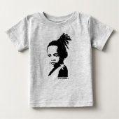 T-shirt bébé iE KiDZ® "Enfant Rasta" (Devant)