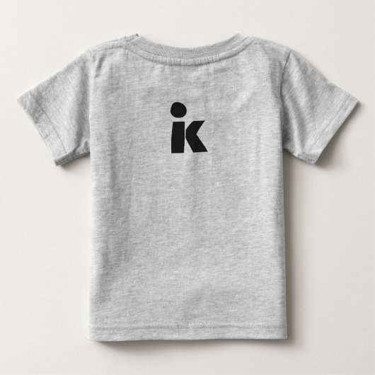 T-shirt bébé iE KiDZ® "Enfant Rasta" (Dos)