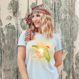 T-shirt Bébé Il fait chaud à l'extérieur Funny Florida Win