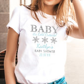 T-shirt Bébé Il fait froid dehors garçons Baby shower d'hi