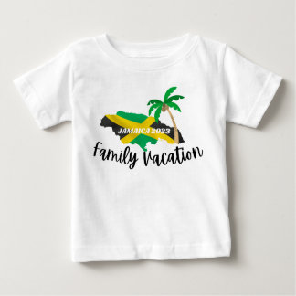 T-shirt bébé : Jamaïque Famille Vacances