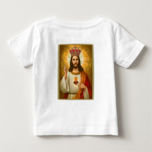 T-shirt bébé Jésus (Dos)