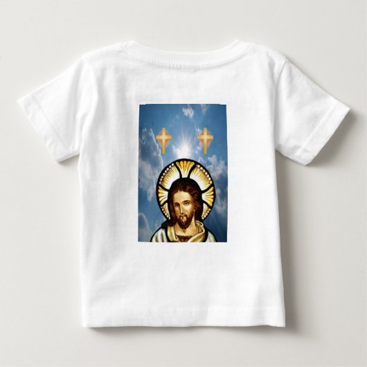T-shirt bébé Jésus (Dos)