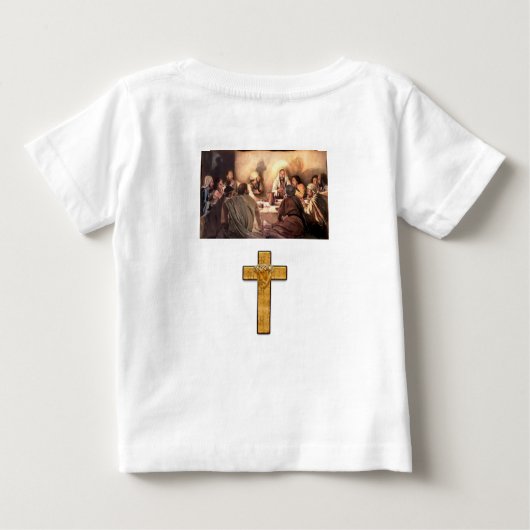 T-shirt bébé Jésus (Dos)