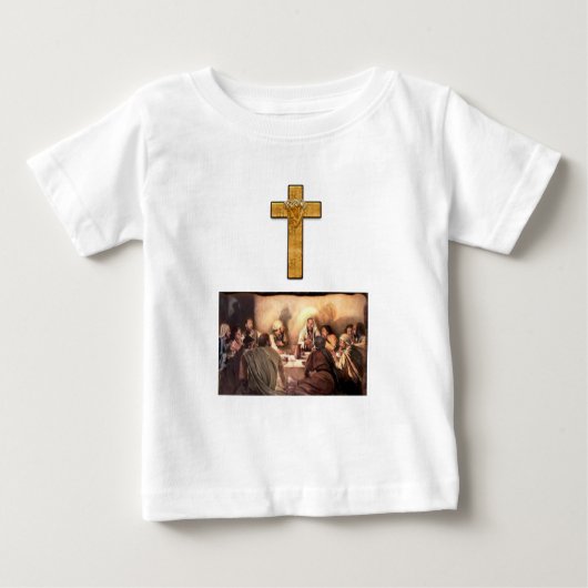 T-shirt bébé Jésus (Devant)