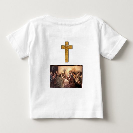 T-shirt bébé Jésus (Dos)