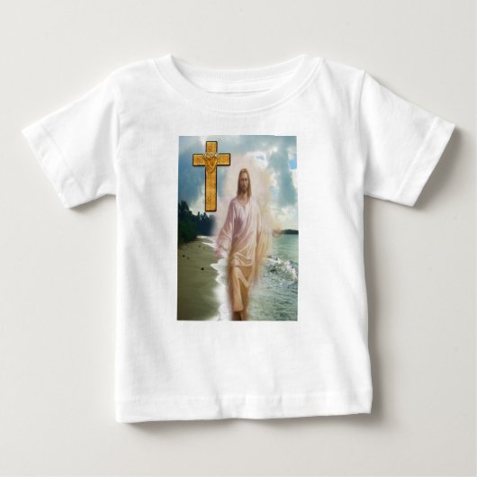 T-shirt bébé Jésus (Devant)