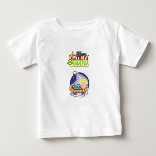 T-shirt bébé Jésus (Devant)