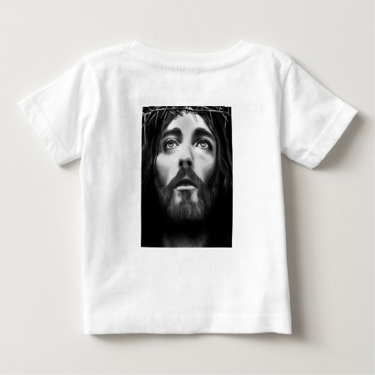T-shirt bébé Jésus (Dos)