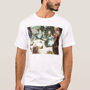 T-shirt Bébé Jésus dans une nativité sous-marine