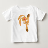 T-shirt bébé lapin Kickjumping mignon (Devant)