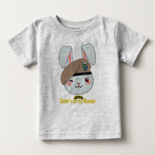 T-shirt bébé "Le lapin du petit Ranger de papa"