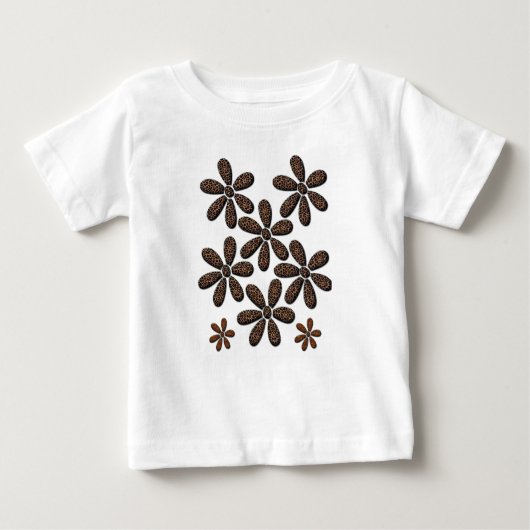 T-shirt bébé léopard (Devant)