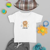 T-shirt bébé Little Lion Customisé 0-24 mos