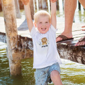 T-shirt bébé Little Lion Customisé 0-24 mos