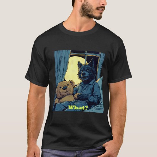T-shirt Bébé Loup-Garou ! (Devant)
