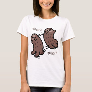 T-shirt Bébé loutre de mer qui gigote
