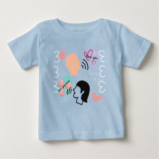 T-shirt bébé "love you More"