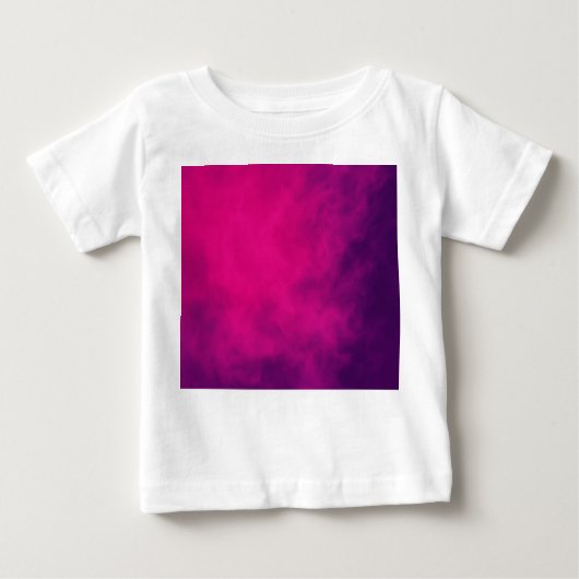 T-shirt bébé Magenta personnalisé (Devant)
