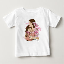 T-shirt bébé maman