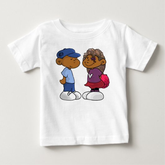 T-Shirt bébé manches courtes (Devant)
