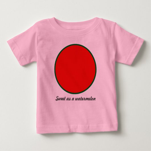 T-shirt bébé mignon (Devant)