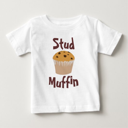 T-Shirt Bébé mignon bouffé (Devant)