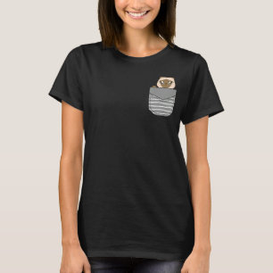 T-shirt Bébé mignon Chat Siamois En Poche