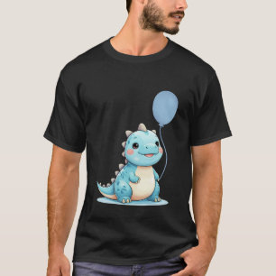 T-shirt Bébé mignon Dinosaures BABYSAURUS Anniversaire